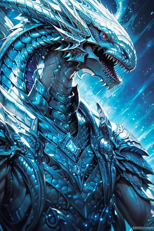 detailed blue eyes white dragon dragon, realistic dragon portrait, green scales, blue eyes, shiny scales, curved horns, glowing scales, realistic, illuminating, hyper detail, fantasy, intricate, elegant, highly detailed, reflecting scales, photorealistic, digital art, sharp focus, tom bagshaw, flames, fire, fire background
