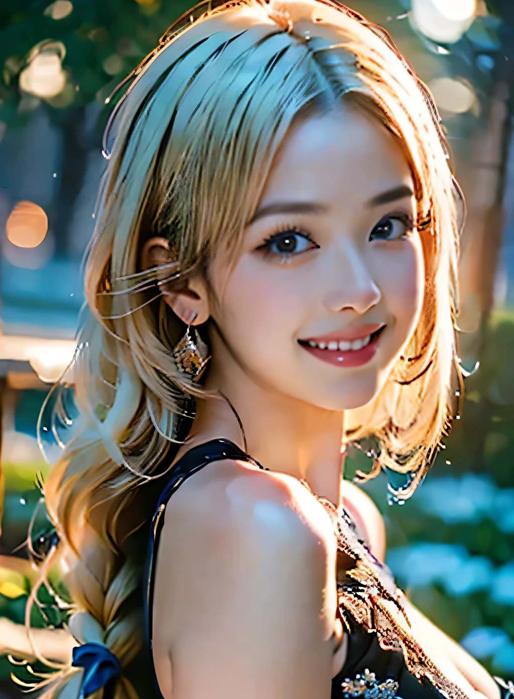 (RAW Photos, 最high quality), (Realistic, photo-Realistic:1.3), 最high quality ,masterpiece, (Cherry Nobody SD15), ((Big Ass, Big Breasts)), (beautiful girl), Pink lipstick, Colorful Makeup, Long eyelashes, Earrings, Applying eyeliner, Fair skin, Blonde Hair,(cute), (Detailed face), Fine grain, Detailed Iris, 8K Ultra HD, Digital SLR, Soft lighting, high quality, Film Grain, beautiful Fine grain, Beautifully detailed nose, Vagina Detail, Realistic face, Pink Cat, A light smile, (Very detailed face: 1.5), Fujifilm XT3, 最high quality, Super detailed, masterpiece, In detail, Superior, 8k wallpaper, Pixie Cut