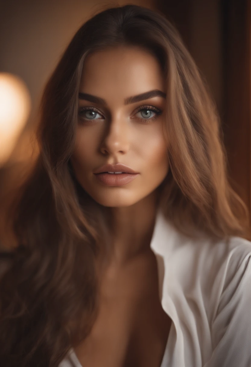 Arafed woman elegantly dressed in a hotel room, sexy aux yeux marrons, Portrait de Sophie Mudd, cheveux bruns et grands yeux, Selfie d&#39;une jeune femme, Les yeux dans la pièce, Violette Myers, sans maquillage, Maquillage naturel, Filage, Pour regarder la caméra, Visage avec Artgram, Makeup Dézentes, Superbe photo de tout le corps, bunda sexy, beau fessier, 
