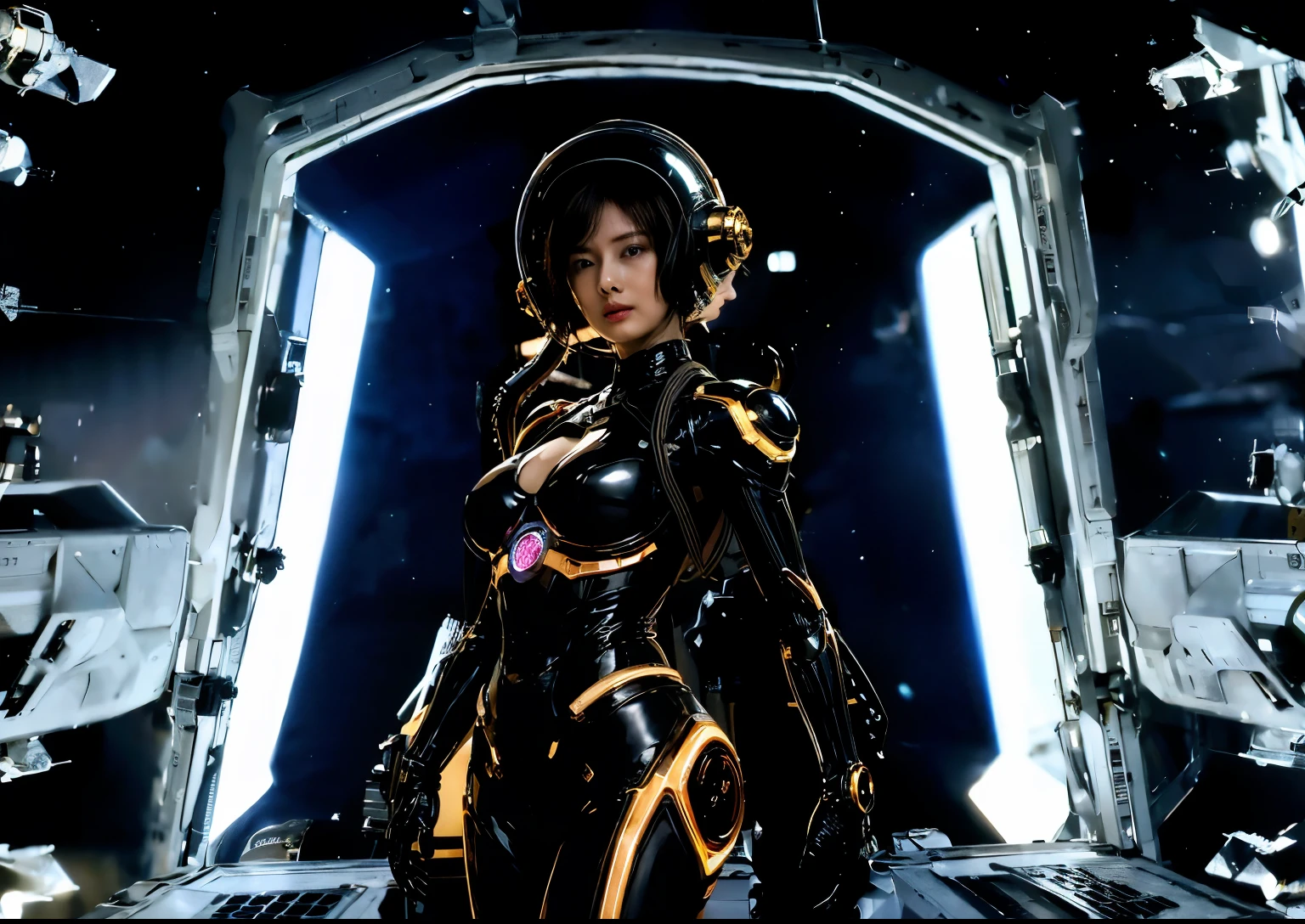 Space、Shining starry sky