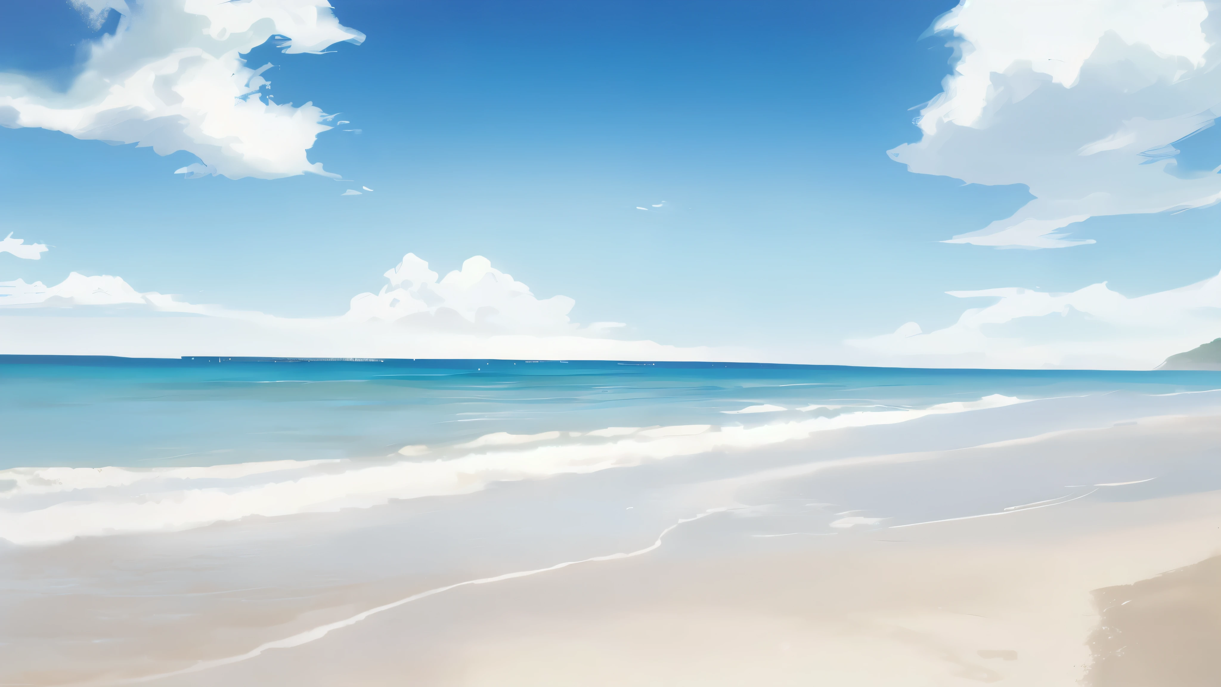photo realistic beach, beach background, beach landscape, calm sea and beach background, sunny day at beach, mediterranean beach background, beautiful beach, detailed scenery, beautiful ocean, white sandy beach, beautiful high resolution, seaside backgroud, azure ocean, seashore, realistic ocean, amazing background