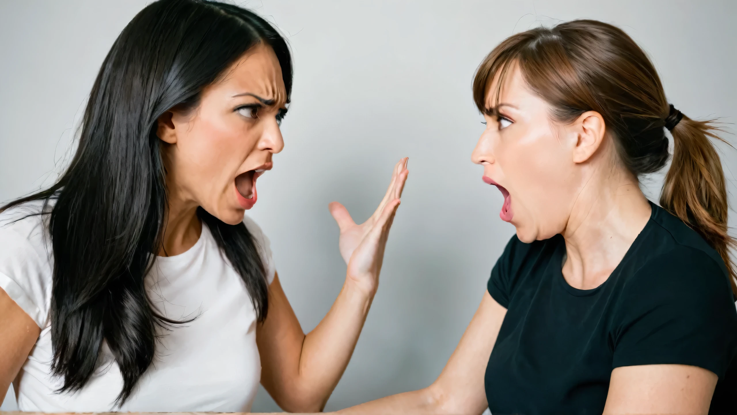 two women arguing