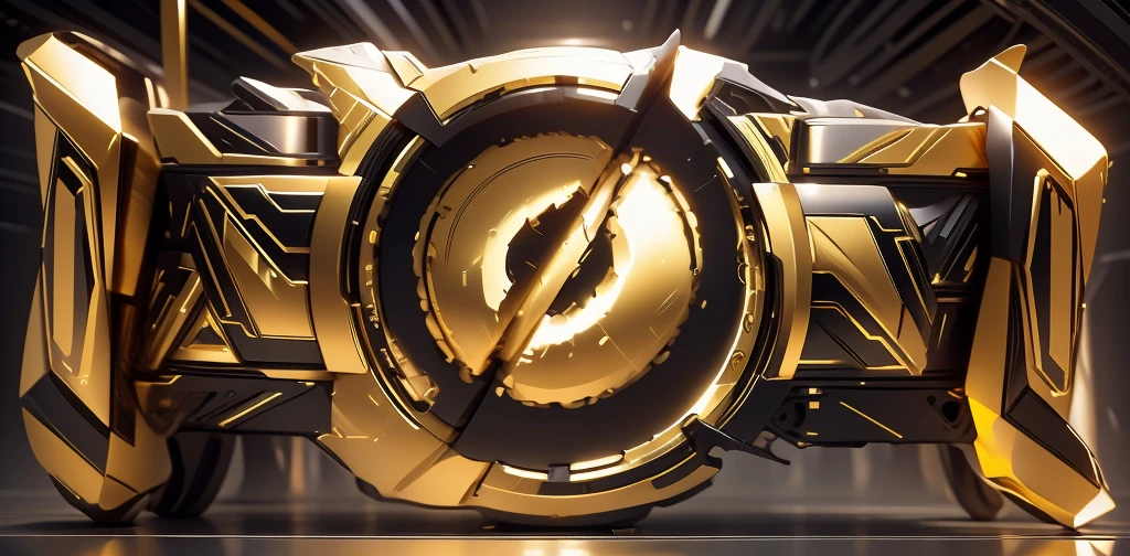 The color changes to gold and black,Some gold and black(Ensure its layering and armor texture,Gold is the main color, Make black more metallic.)