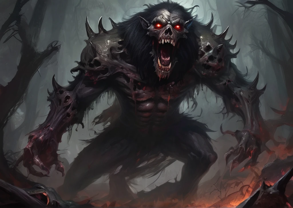 Um (necromante lycan) com o poder de controlar enxames de criaturas mortas-vivas. King Carrion raises armies of zombies, esqueletos, e outras entidades macabras para cumprirem as suas ordens, spreading fear and death wherever they go.