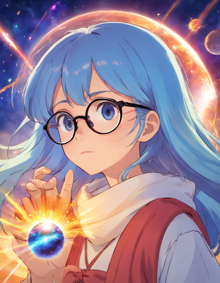 Meteor Summon　woman　Glasses