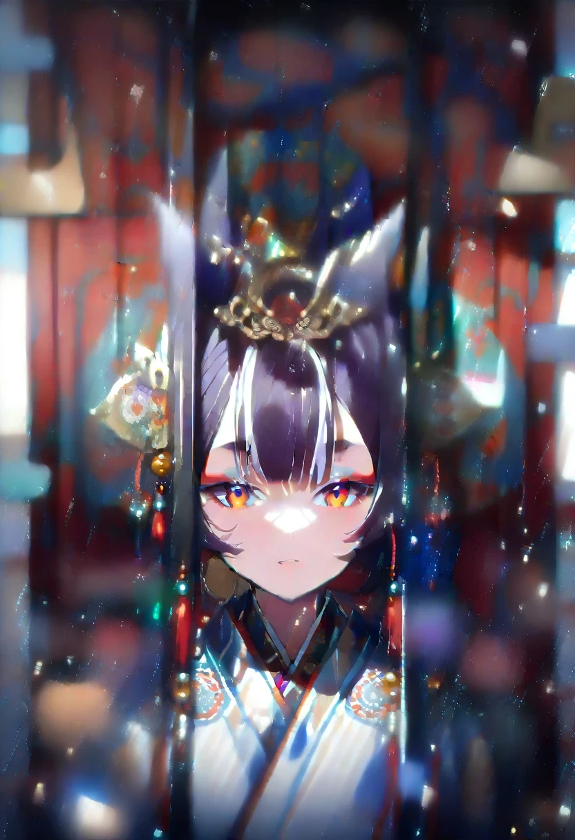 (shylily/(Twich/):1.5),(masterpiece:1.2),(best quality:1.2),}, {{Good anatomy}}, (Grayscale for colored background:1.05), (white and black background:1.1), Flowers, (Chromatic Aberration:1.2), Upper Body, Become a, (1 Girl:1), Solitary, Oiran, (Japanese clothes:1.2), (Pale face:1.2), Medium breasts, Urgent 1,