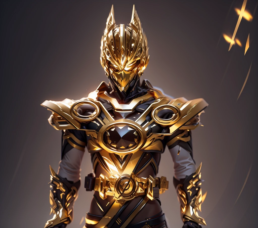 The color changes to gold and black,Some gold and amber(Ensure its layering and armor texture,Gold is the main color, Makes amber more metallic.)