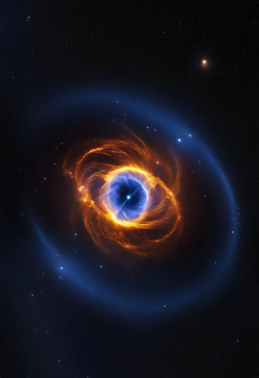 Pulsar neutron star in rapid rotation and with its intense magnetic field inclined with respect to the axis of rotation, and oriented spatially in such a way that bursts of synchrotron radiation emitted by its magnetic field sweep the Earth with each turn