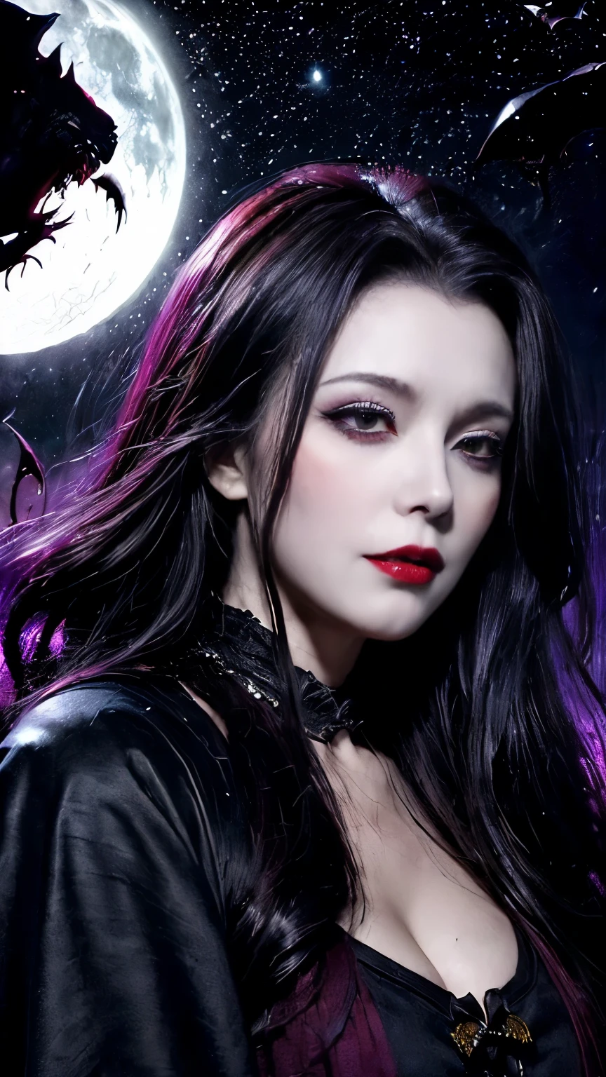 (highest quality,High resolution:1.2),(dark,Threatening:1.1),(Regrettably:1.1), (devilのテーマ:1.5),(dark horror theme:1.5),(Thriller:1.5),(Inspiration from Stephen King:1.5),(Dark fantasy:1.5), (Ink and watercolor:1.5), (black and white color:1.5), (Ominous landscapes:1.5),(Countless stars fly towards the viewer:1.5),(Ruined:1.5),(Ruined village:1.5),(1800s:1.5), (Ruined theme:1.5),(There'A lot of dust rises:1.5),(puddle:1.5),(Dirt roads:1.5),(Absurd:1.5),(wonderful:1.5),(highest quality:1.5),(masterpiece:1.5),full length,Quartz Lepidolite Woman in a Red Dress, (Powerful figure:1.1、Big Breasts、Glasses) 、 ((((Round Glasses)))),(((Big Breasts)))、,(((Twisted corners,Fiery crown:1.1)))Pretty face,Raise your eyebrows,Full Body Shot,Ominous landscape,Fluorite Chrysocolla Atmosphere,art:Simon Stahlenhag,Nicola Samori,(((Wangechi Mutu))),prime color,Urban,Very detailed,masterpiece,Intricate details,Faded,eyes Very detailed, Eye for details,4K resolution,to be born, Nikon Z9,Scary Town,full length,evil ghost, Winnie the Pooh Rainbow,Intricate details,Stone Forest of Yunnan, China,Very detailedな, Realistic,, 暗くてSpooky atmosphere, Spiritual Beings, Hauntingly beautiful, Ghostly figures, Swirling Mist, Supernatural existence, devilの本質, Shadowのような形, Spooky whispers, Ominous Aura, Heart of a Goth Maiden, Very dark shade.Her Eyes, Like dazzling fur in a starless haze,A symphony of despair in their eyes.Her Mogul Snaps, Mysterious Cemetery,Think about it, The source of her sadness.Black hair swaying in the moonlight,She weaves despair into her dreams.oh, Her Soul, Shadow'Embrace,
Take me to space.At each step of the Kelhudelgoring, She summons darkness,Dance of the Void, (Beautiful vampire high-ranking wizard: 1.7), (2つのthick, length, Sharp vampire teeth protruding from lips: 1.7), (Wear a Wizard'Black Hat: 1.6), (An intricately decorated jet-black cloak: 1.6), (Delicately decorated cloak, although it is damaged and Faded: 1.5), Hypermaximalist, Anime Style, Breathtaking oil paintings, 超Realisticな, Ultra-realistic digital illustrations that mimic the style of oil paintings, アレックス・グレイのサイケデリックな先見の明のある芸術とHRギーガーのto be born体力学的テーマの美学をシームレスに融合. wonderful構成, masterpiece, highest quality, (devil,Satan,Lucifer:1.1),(devilish:1.1),(Red eyes glow:1.6)、(Red glowing eyes,Sharp teeth:1.1),(Black wings,thick,shabby:1.1),(hellish landscape:1.1),(fire,sulfur:1.1),(Threatening atmosphere:1.1),(dark shadows,Threatening presence:1.1),(Unlucky Clouds,Stormy Skies:1.1),(dark,Spooky atmosphere:1.1),(Aura of misfortune,Evil energy:1.1),(dark aura,cigarette:1.1),(Extreme heat,Burning Flames:1.1),(Surreal,Nightmare Visions:1.1),(Predicting the end:1.1),(Whispers of misfortune,devilish laughter:1.1),(Cry of pain,echoing screams:1.1),(Bad luck symbol,Ancient runes:1.1),(Mysterious Relic,dark artifacts:1.1),(Infernal Ritual,Ritual sacrifice:1.1),(devilish minions,creatures of darkness:1.1),(Desolate,Barren Wilderness:1.1),(University of the Soul,Suffering Soul:1.1),(Eternal Ruin,A hopeless existence:1.1), ステファン・コイドルの廃棄メカの背景にShadow響を受けた. クレイグ・マリンズが創り出したart, Especially Craig Mullins' Necrostyle., Detailed Description, Futuristic sci-fi scene. SFコンセプトartに重点を置く, Vivid colors and sharp focus. 全体的な照明は映画のコンセプトartの本質を