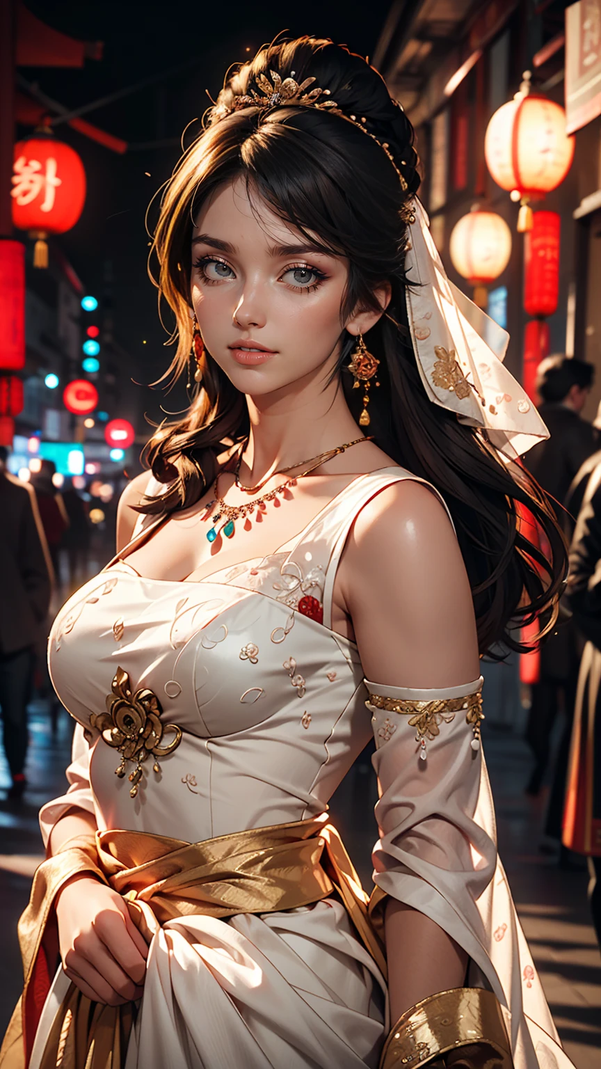 最high quality, masterpiece, High resolution, One girl,chinese wedding dress,hair ornaments,necklace, jewelry,Beautiful Face,On top of that_body, Tyndall effect,Realistic, Dark studio, Rim Light, Two-tone lighting,(Skin with attention to detail:1.2), 8K Ultra HD, Digital SLR, Soft lighting, high quality, Volumetric lighting, Frank, photograph, High resolution, 4K, 8k, Bokeh