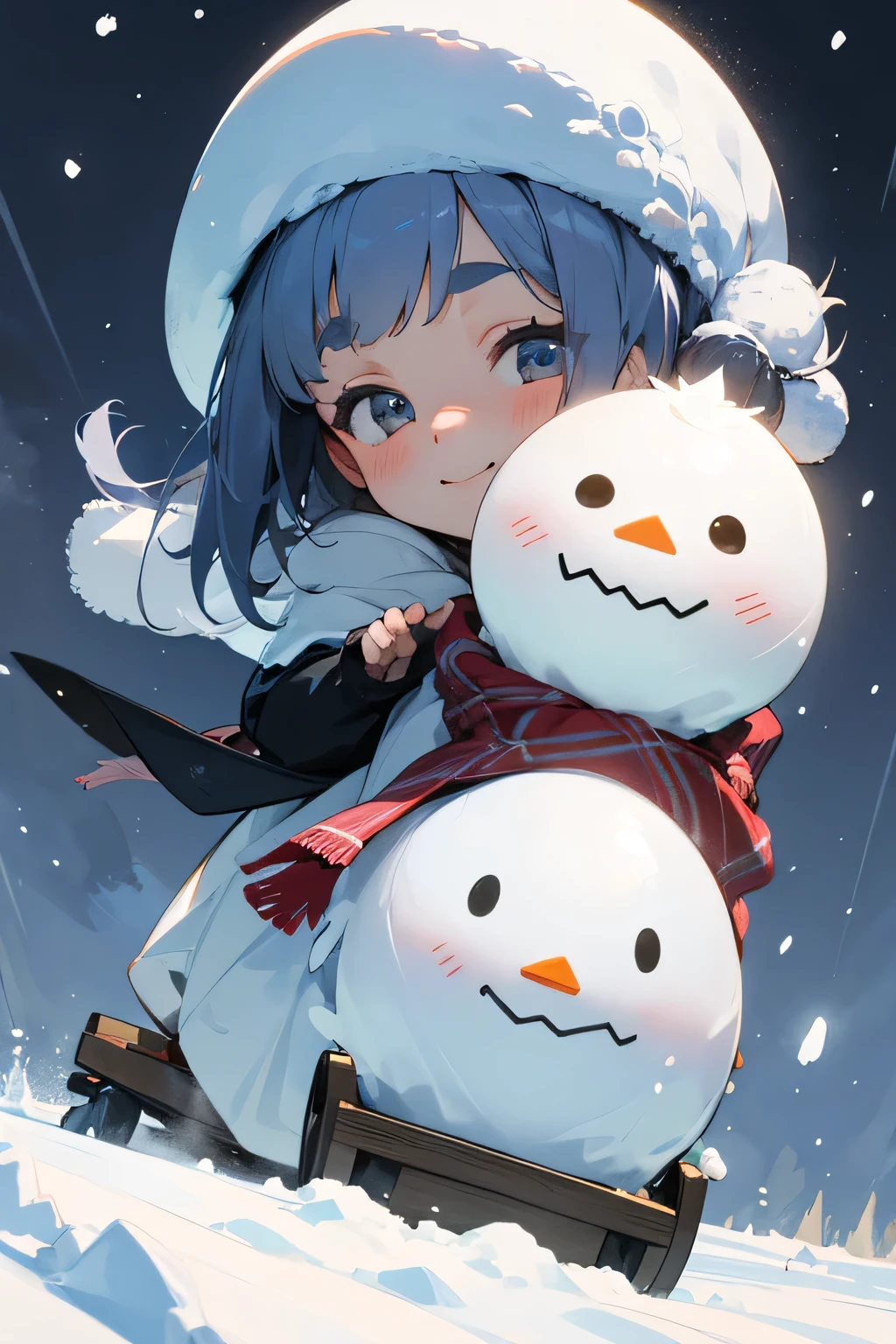 highest quality、High resolution、Detailed Background、(Beautiful face in every detail:1.4)、Teenage beauty、Highly detailed face、cute hair color、ponytail、Bobcut、cute hairstyle、well-groomed eyebrows、cute gesture、The girl&#39;s facial expressions and behavior、The surrounding snow scenery、Fits in one screen、(Three beautiful girls:1.5)、

It depicts a girl happily building a snowman in the snow.、
The big snowball the girl was holding、Smiling face、Snowman hats, scarves and other accessories、
It depicts a girl playing in a snowy landscape.、
A girl shovels snow and throws it、
The facial expressions and gestures of someone trying to catch the falling snow、
Depicts a girl having a snowball fight with her friends in the snow.、
The girl is smiling as she makes a snowball, and is in a pose throwing a snowball she is holding. The girl is stretching her hand out as the snow falls, gazing at the snowflakes.、
The girl is curious々The expression on his face and the snowflakes falling on his palm are adorable.、
Depicts a girl sledding in the snow、
A girl is smiling and sitting on a sled、She looks adorable as she glides happily with her hair blowing in the wind and snow falling.、cute