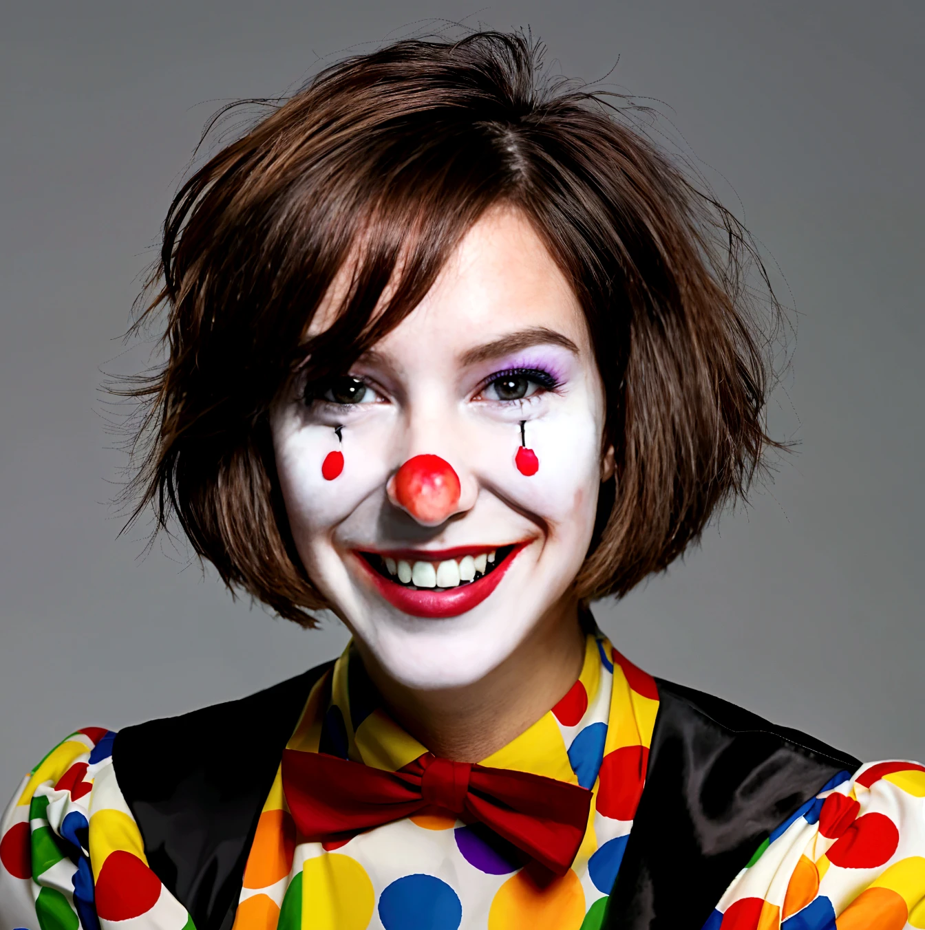 Clown ventriloquist dummy