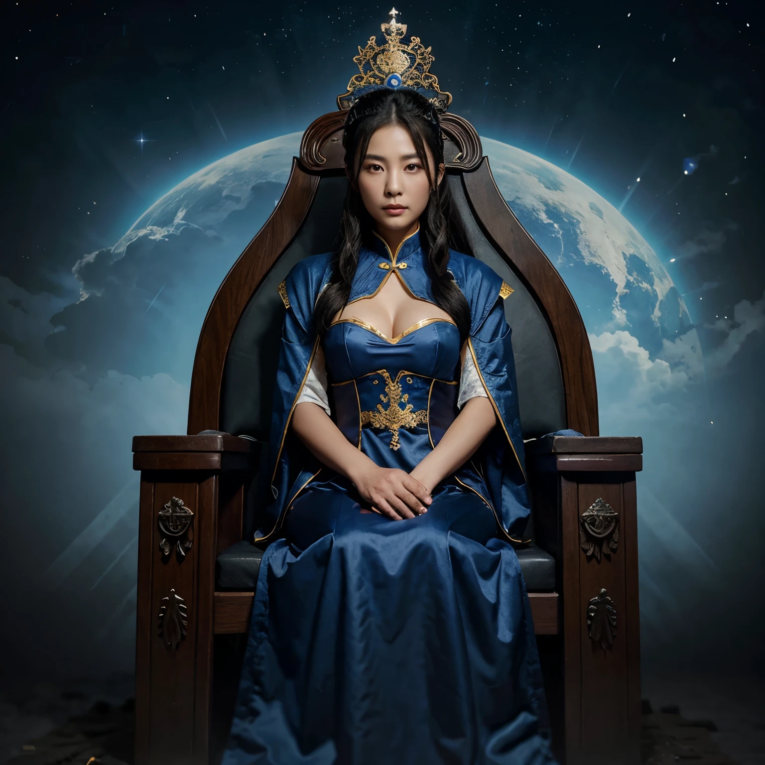 (Throne of seal) Yue ye's costume on yun yun (Battle through the heavens)