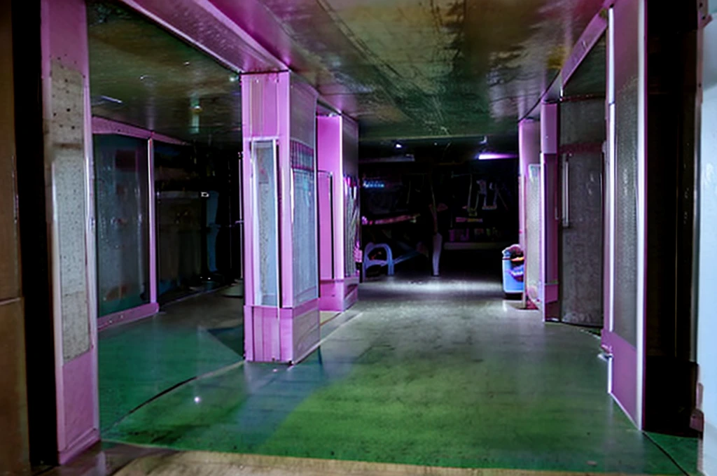 Backroom-style, Children's amusement park. strange place.