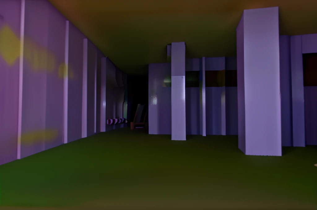 Backroom-style, Children's amusement park. strange place.