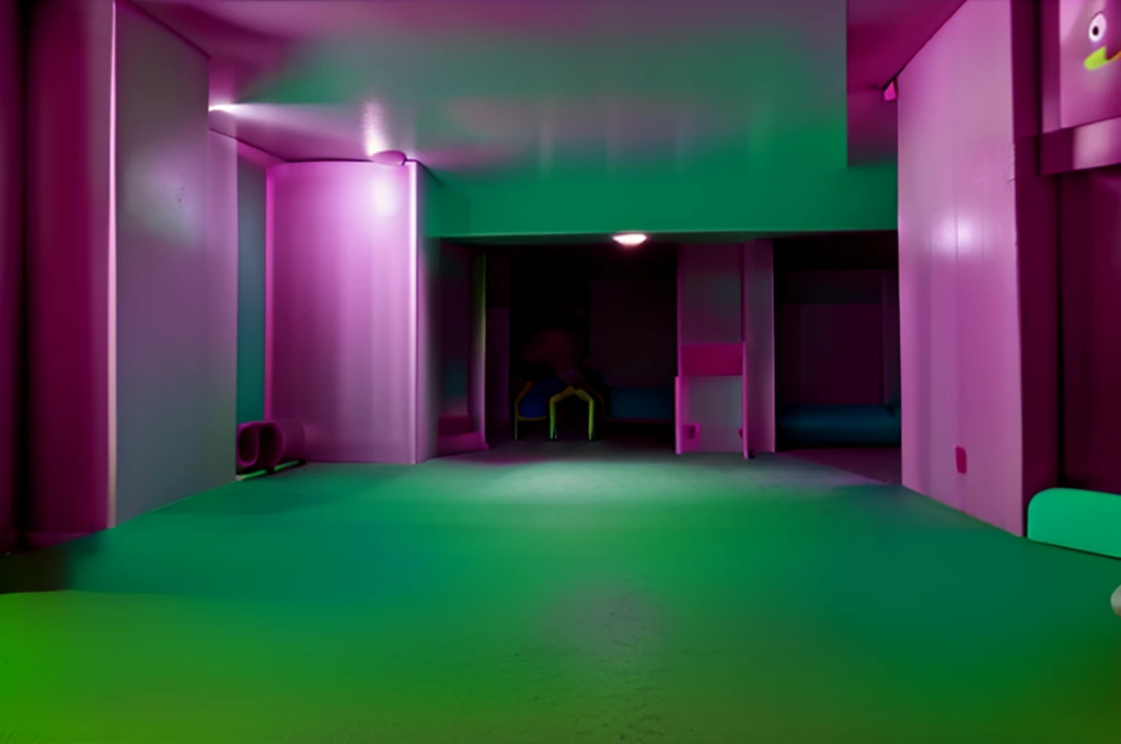 Backroom-style, Children's amusement park. strange place.