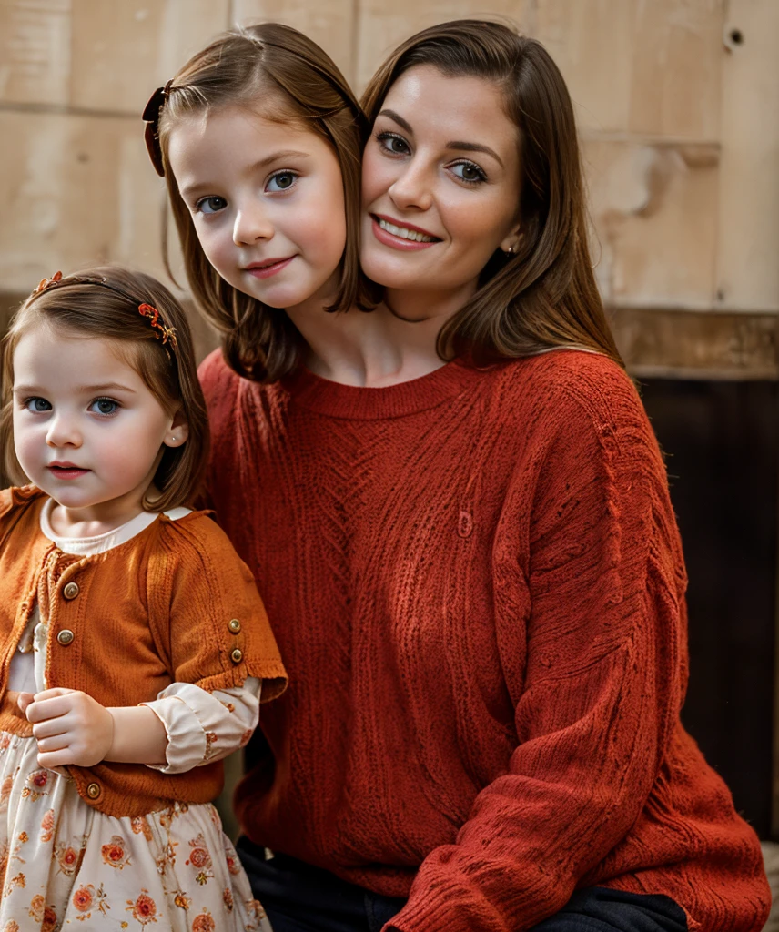 2heads, two headed girl, (one head young child:1.5), (one head child:1.5), (one head adult:1.5)