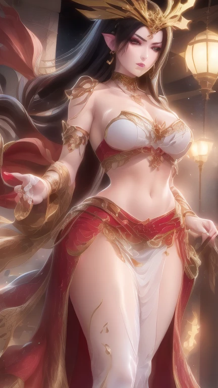 ((best quality)), ((masterpiece)), (detailed), Perfect face((Unreal Project 5)), Realistic graphics, Excellent, (whole body镂空服饰), (cloak), (rudder), looking at camera, Stand indoors, Pretty Face, cosmetic,, (Photorealism:1.2), Ultra-realistic UHD faces, , Slim waist, S-Shaped Body, whole body, ), Realistic body, ((She has a sexy body)), ((clean skin)), Reality, Bokeh, , On the table, High resolution, 1080P, Super Detail, Textured Skin.A beautiful 20-year-old girl, (((Wearing a delicate white two-piece bikini))),(reveal), Carefully crafted gemstone jewellery,