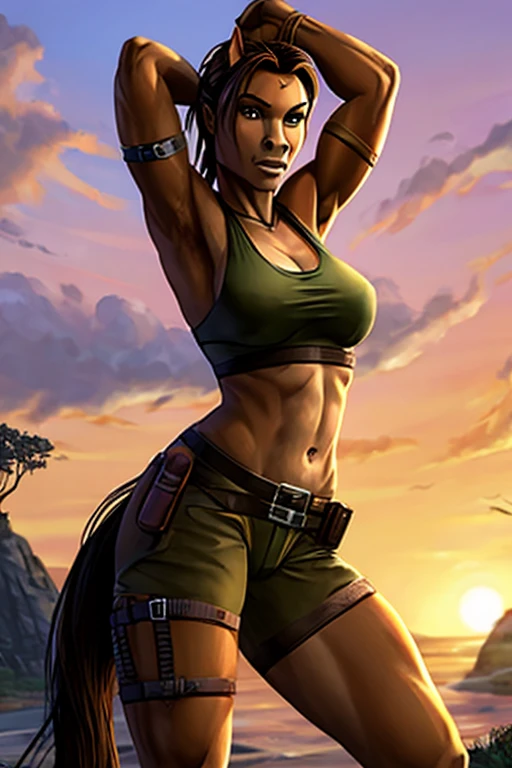 Lara croft Horse