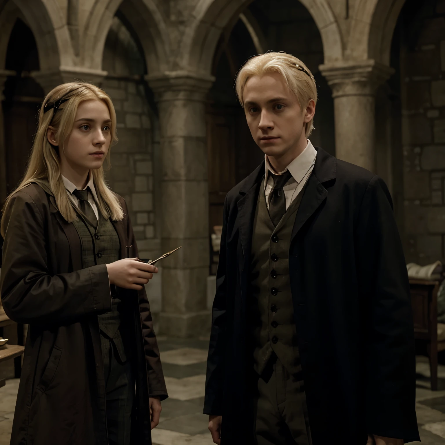 Hermaione granger y draco malfoy juntos