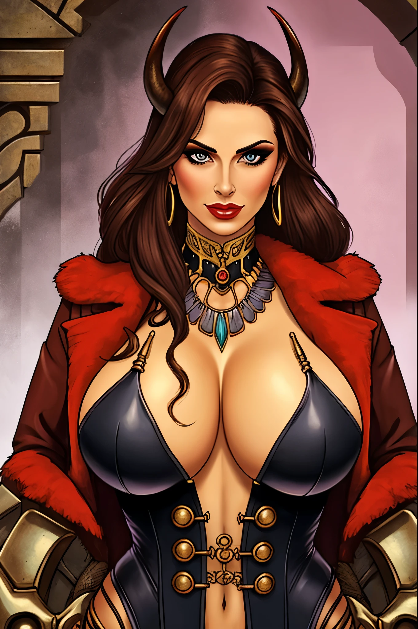 Busty coos