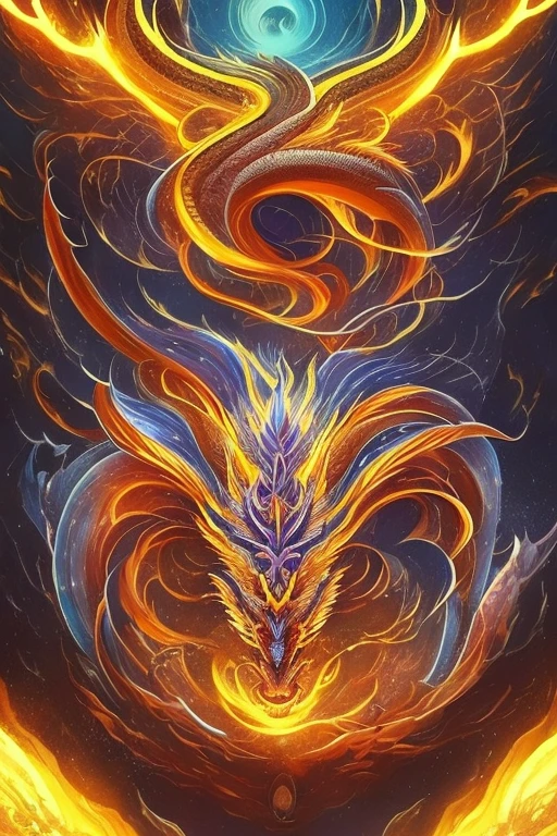 So sublime and divine々A beautiful golden dragon coiled up in the center of the screen, glaring at the camera.。金色のThe dragon is幸せをもたらす神なのでとても有難い存在である。The surrounding area is a canyon where no one can get close, and lightning is flashing in the background.、The sun is shining brightly。The dragon is、I want a realistic image。