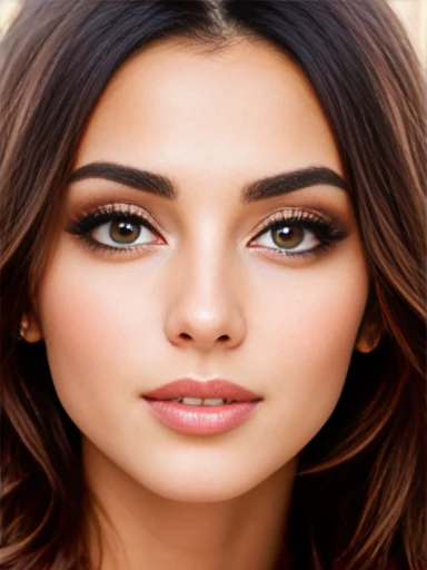 a perfect lebanese woman, focus on the face
