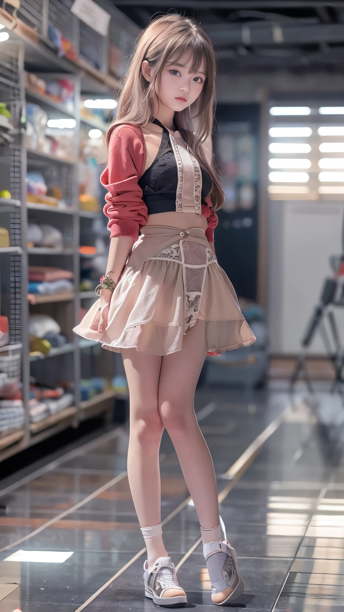 (((In the narrow and dark gymnasium storeroom))), (((One Night Stand with Teacher))), (Neat and cute clothes:1.3), ((highest quality, 8K, masterpiece)), ((Korean, Japanese Idols, Awesome girl, 15 year old beautiful girl, Baby Face)), whole body, (Smooth and beautiful skin), Slender body, (((Flushed cheeks))), , delicate, (high nose), (Moisturizing lips), (Beautiful breasts:1.2), (Small beautiful butt:1.3), (Gazes at the viewer with seductive eyes:1.3), (A face with attention to detail:1.2), (Perfect Anatomy:1.4), (Detailed hands:1.2), (Little girl's small hand:1.3), (((Ultra-high precision)))