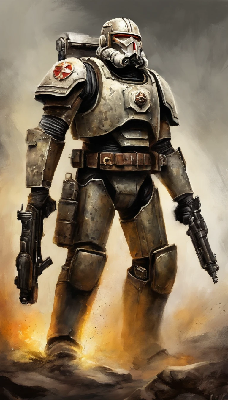 Warmachine, war machine, Warhammer, imperial guard, armor, paratrooper, gun, Warhammer 40k, steampunk, steampunk, gun, soldier, army