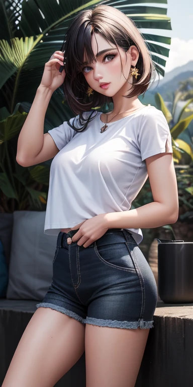 (masterpiece:1.3), (8K, Photorealistic, RAW images, best quality: 1.4), Japan, beautiful face, (Realistic faces), (medium hair:1.3), Beautiful hairstyle, Real eyes, beautiful eyes, (genuine leather) , beautiful skin, attractive, Ultra-high definition, hyper-realistic, High resolution, Business lady, Midnight Park, Sitting on the couch, Sit with your groin open, When you see viewers, smiling, white shirt, pants,