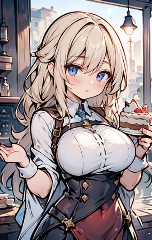 1 girl, small nose, very beautiful detailed face and eyes, bright colors, cute face, delicate beautiful face, Bright magenta eyes, cute eyes, sparkling eyes, Big eyes, (big breasts:1.3), (perky chest:1.1), (pointed chest:1.0), (cake magazine cover:1.3),highest quality, WorKs of masters, High resolution,BlacK color hair,shiny hair, side ponytail,hair between eyes,bangs, (black jacket, real clothes, cleavage, black skirts, black thighhighs, thigh strap, fingerless gloves, single glove:1.2) , spread legs, panties shot, medium hips, glamorous body, white skin, smile, thin pubric hair, super beautiful face, Super beautiful eyes, Super beautiful hair,trendy outfit,sexy and attractive,full body esbian, Real World, Natural light,perfect Natural light,(with sparkling eyes and a contagious smile), This masterpiece is not only visually stunning but also tells, make of cake cooking , in the kitchen, open mouth, looking at viewer,