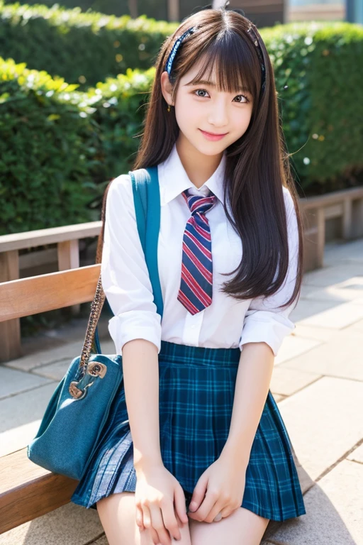 Cute Girls､Idol､high school girl､mini skirt､sit