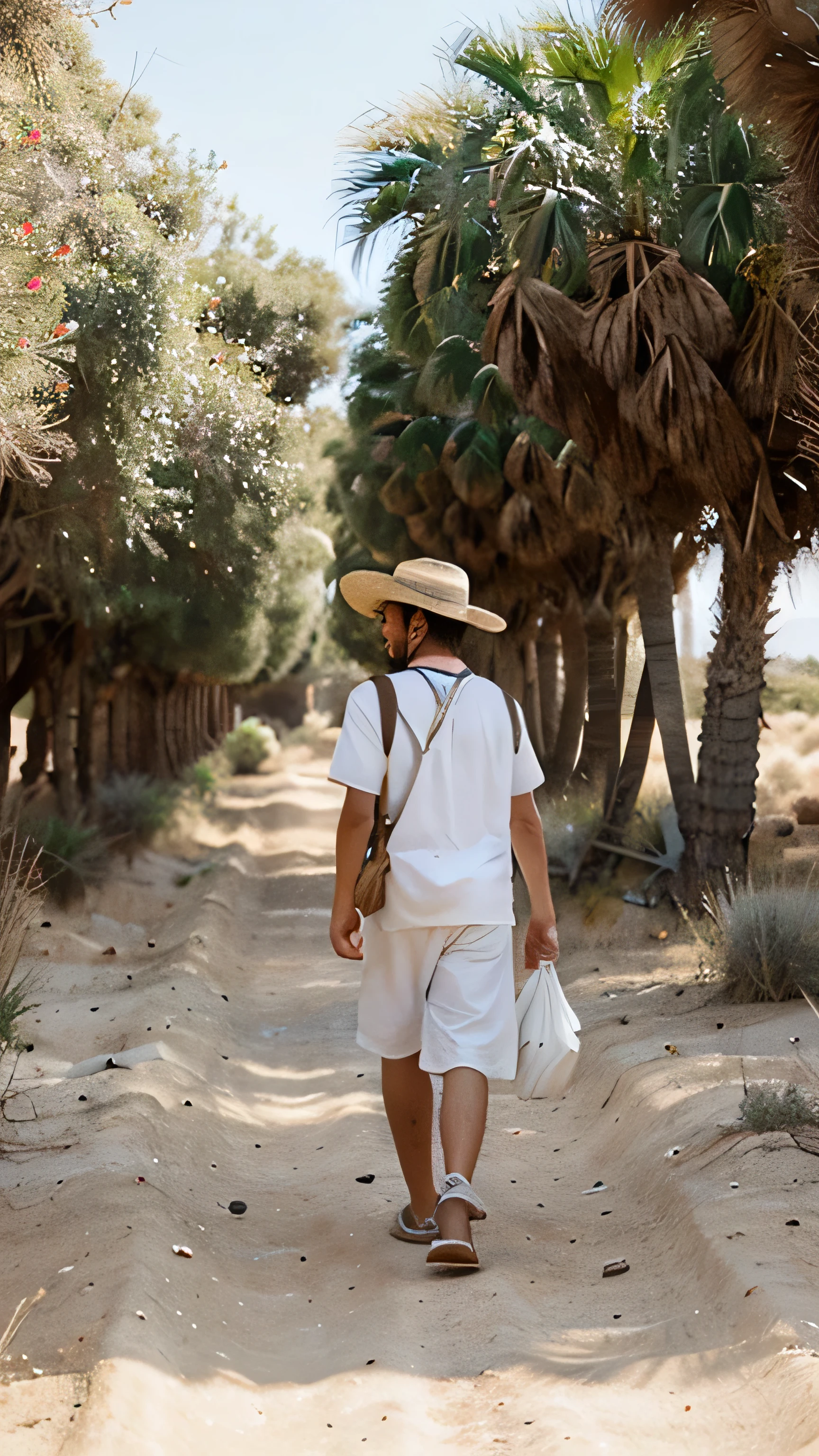 Hombre blanco, caminando de espaldas, pobre, adolescente, desierto , de espaldas a la camara, campesino(blanco)