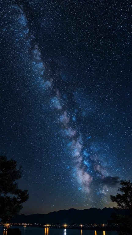 Sparkling starry sky A night sky studded with golden stars。Symbolizing infinite possibilities。