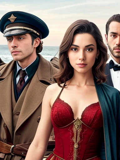 jew men and women, focus on the characters