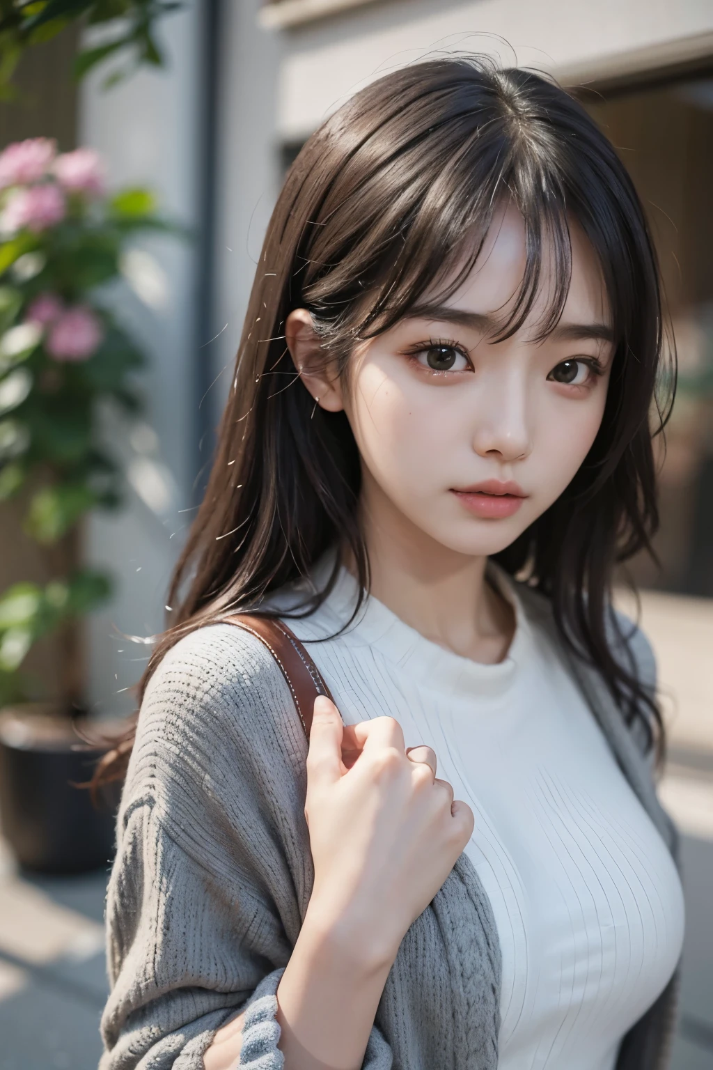 (最高qualityのディテール)、Realistic、8K Ultra HD、High resolution、(One Girl:1.2)、The 超detailedな、高qualityのテクスチャ、Intricate details、detailed、非常にdetailedなCG、高qualityの影、detailed 美しく繊細な顔、detailed 美しく繊細な目、Depth of written boundary、Ray Tracing、20th Generation、Cute K-Pop Girls、(The Face of Ulzan in Korea)、Narrow Face、(Ulzzang-6500-v1.1:0.6)、Purelos Face_v1、Glow Eyes、Perfect body、 View the viewer、(最高qualityのディテール:1.2)、Realistic、8K Ultra HD、High resolution、(One Girl:1.2)、The 超detailedな、高qualityのテクスチャ、Intricate details、detailed、非常にdetailedなCG、高qualityの影、detailed 美しく繊細な顔、detailed 美しく繊細な目、Depth of written boundary、Ray Tracing、20th Generation、Cute K-Pop Girls、(The Face of Ulzan in Korea)、Narrow Face、(Ulzzang-6500-v1.1:0.6)、cheek、Glossy lips、、high resolution, Best image quality, 最高quality, Photorealistic, 超detailedな, Photo Real, 4K 8K Ultra HD Full Color RAW Photos, Fujifilm(Medium format), Hasselblad, Carl Zeiss, Incredible dynamic range photography(utility_art:Smoose-768:1.1),High resolution, High pixel count, 明確なdetailed, Clear images, Natural color reproduction, Noise Reduction, High fidelity, quality, Software Improvements, Upscaling, Optimized Algorithms, Professional-level retouching,
1. Oversized coat:
The coat is、Choose an oversized design that covers from shoulders to knees.。Color is classic navy or black、or warm khaki or beige, wait.、Choose colors that match the season。
2. Knitted sweater or turtleneck:
To protect yourself from the cold、Knitted sweater or turtleneckを選択してください。Match the texture and color of the knit to the coat.。
3. Wide leg pants:
For pants, Choose a wide-leg design、Combines ease of movement and style。Denim in dark tones or black trousers will look good.。
4. Knee-high boots:
What is included in an oversized coat、足首からふくらはぎまでカバーするKnee-high bootsとの組み合わせ。Boots are black or dark brown and chic.、Gives a stylish impression。
5. With accessories:
Choose a simple gold or silver accessory、Add elegance to your outfit。for example、Long necklaces and large earrings are recommended.。
6. Handbags:
Handbags、Choose a color that matches the tone of your outfit.。Shoulder bags and tote bags are convenient and stylish。
7. Makeupと髪型:
Makeup, Choose natural colors to flatter your skin。Wavy Hair、By creating loose curls、Appeal to softness。