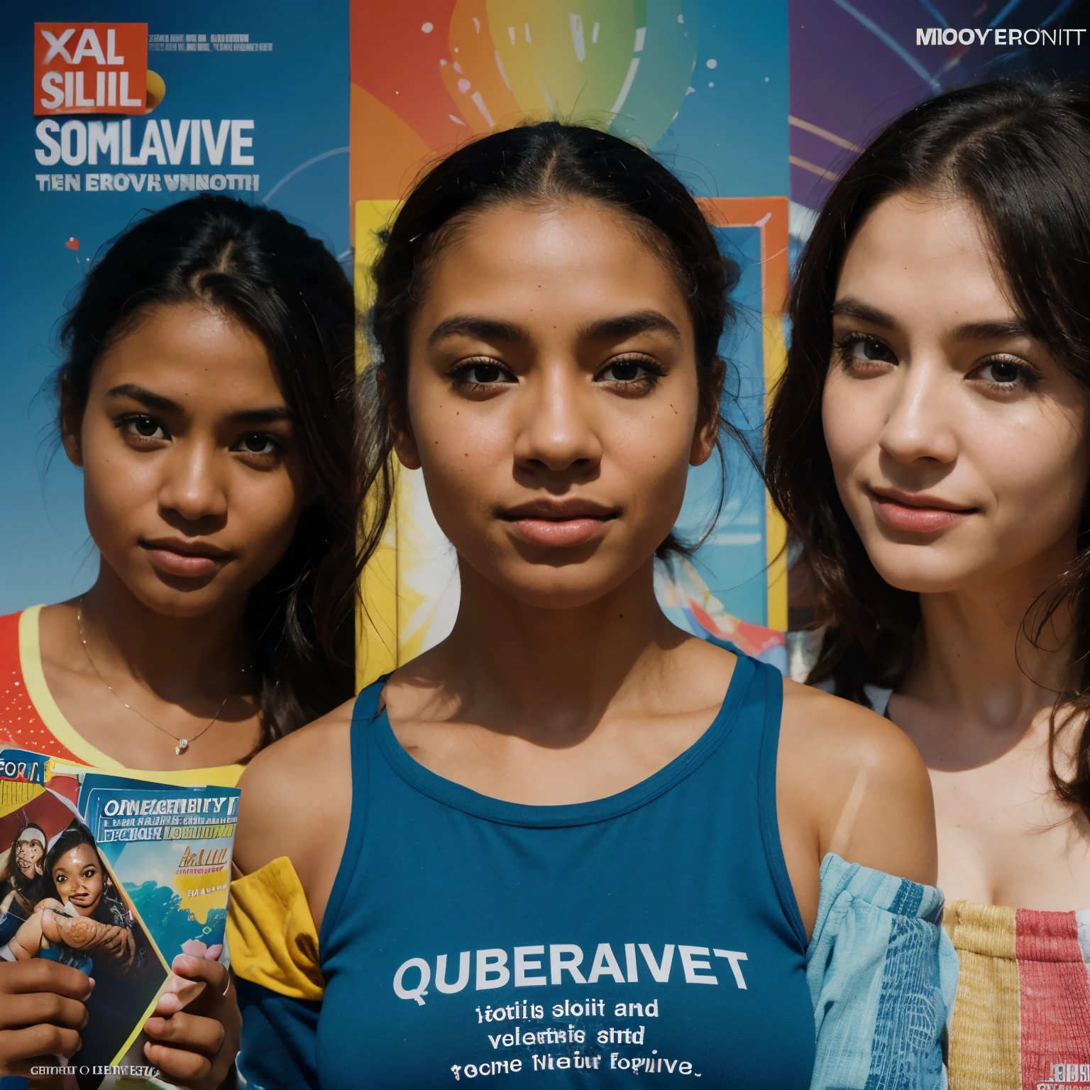 (best quality,4k,highres),illustration,comic book,positive message,inspiring,empowering,diversity representation,diverse characters,emotionally charged scenes,expressive faces,beautifully colored panels,motivational words,bold lines,dynamic poses,everyday struggles,overcoming obstacles,self-acceptance,self-confidence,self-love,growth mindset,inner strength,encouraging friendships,supportive community,celebration of uniqueness,creative storytelling,uplifting illustrations,positive role models,inspirational quotes,heartwarming moments,endearing moments,inner beauty,outer beauty,progression,characters with depth,multicultural,representation of different ages,representation of different backgrounds,positivity radiating from every page,determination,success,achievement,belief in oneself,lifting others up,emotional journey,evoking empathy,empowering readers.