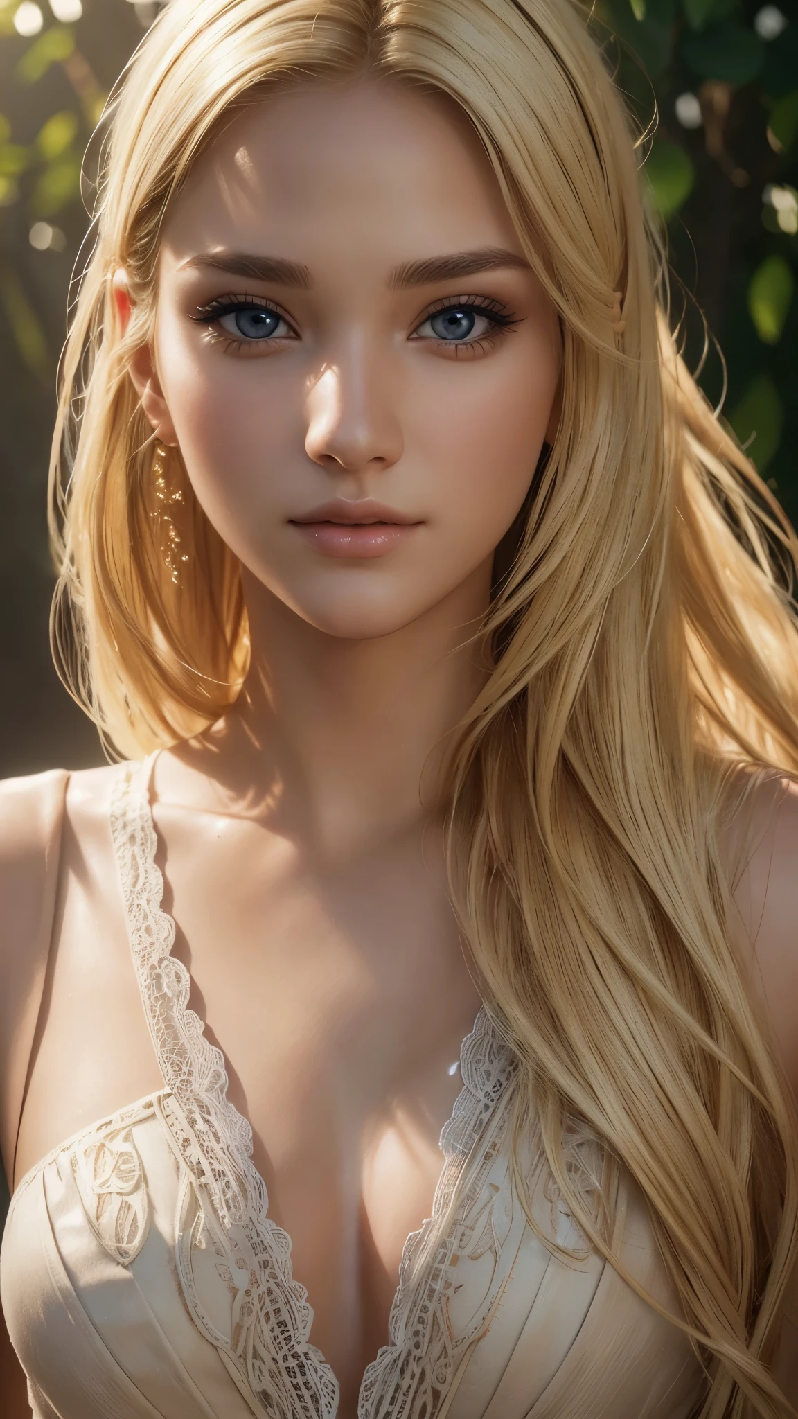 ((best quality)), ((ultra res)), ((photorealistic:1.4)), (intricate details), 19 years old, blonde hair, perfect face, make up:1.5, light on face, face detail.