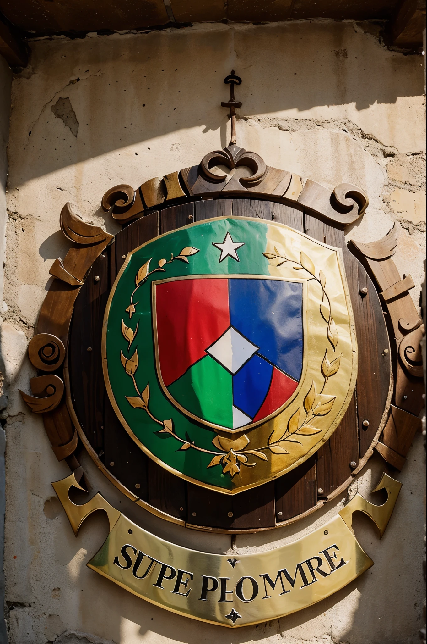 Shield that represents the surname Morales González 