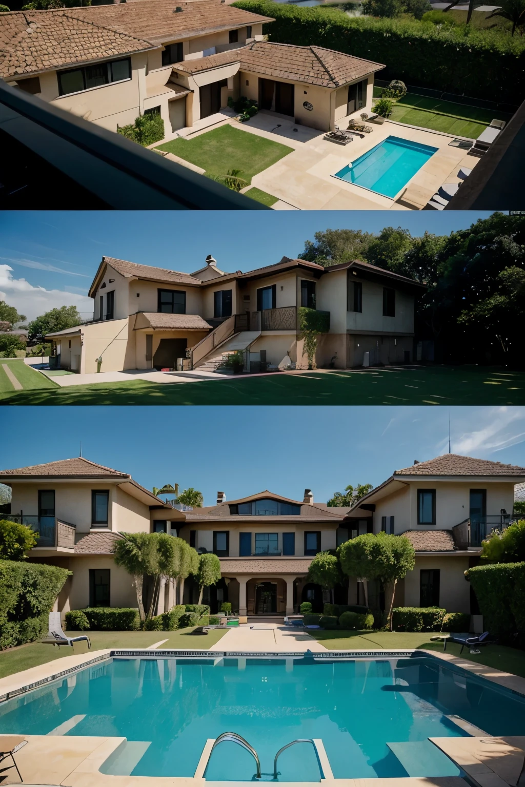 The House of my dreams
The house of my dreams would be a futuristic gamer house that had a pool the size of a house, a house with thirty rooms, each room with two bathrooms, two windows, five rooms, twenty separate gamer rooms, each with all the consoles in the world. and all the video games in the world that have five large car parks, each one having space for: one hundred limousines, five hundred monster cars. That in each room they have enough space, five beds, five televisions, with video game consoles and five water parks, five soccer fields, five basketball courts, five volleyball courts, fifteen kitchens, robotic servants, a butler and a fireplace. .