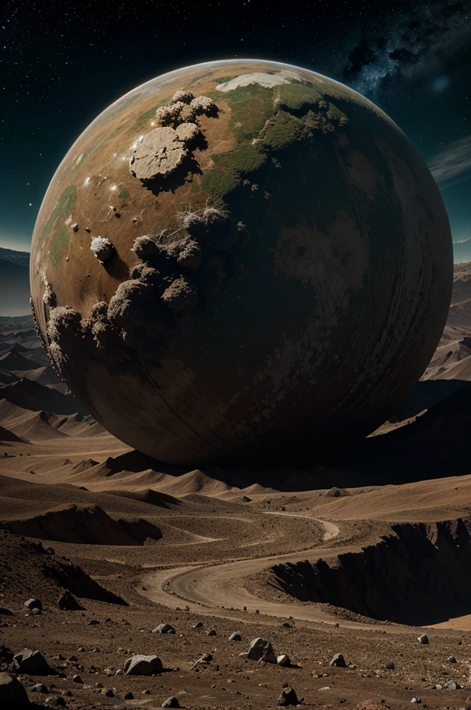 bacteria gigante impactando el planeta tierra