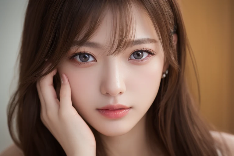 (highest quality、Tabletop、8k、Best image quality、Award-winning works)、One beautiful woman、(alone:1.1)、Extremely close-up of both eyes、Let&#39;s draw just the eyes.,Japanese、Shoot from the front、Make the image symmetrical、Symmetrical eyes、The most beautiful smile looks at me、Accurate anatomy、(Beautiful skin that shines Very brightly:1.4)、(Very bright:1.4)、Ultra HD glossy skin、Ultra-high definition sparkling eyes、Super high quality hair、Beautiful teeth alignment、Smiling with teeth showing、Open your mouth