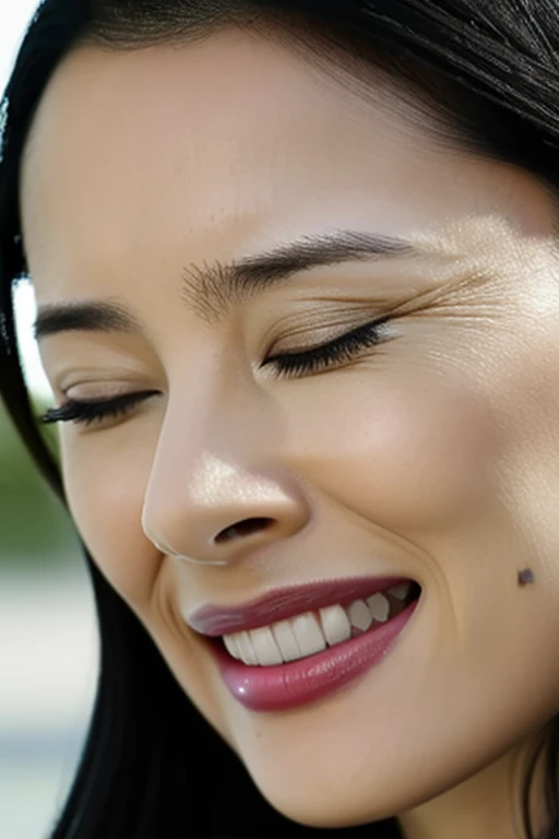 Tabletop,,Award-winning photo, Very detailed, Edge Orgasm,Face Focus, Face close-up、(Woman with open mouth and closed eyes ), 18-year-old、Black-haired、 News anchor、Shiny skin、Inside the car、Face close-up,From below、Realistic nostrils、Browsing Caution,Shortcuts、