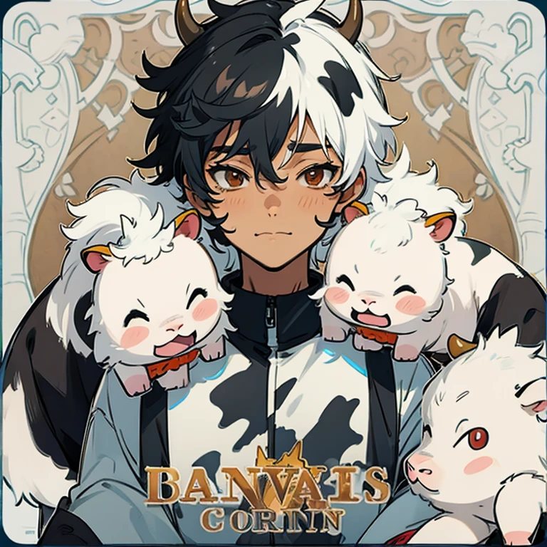 Tanned Anime Pretty Boy Cow Hybrid