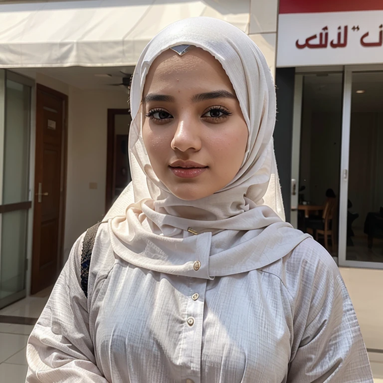 Beautiful woman, 21 years, kuwait, islamic dress and hijab