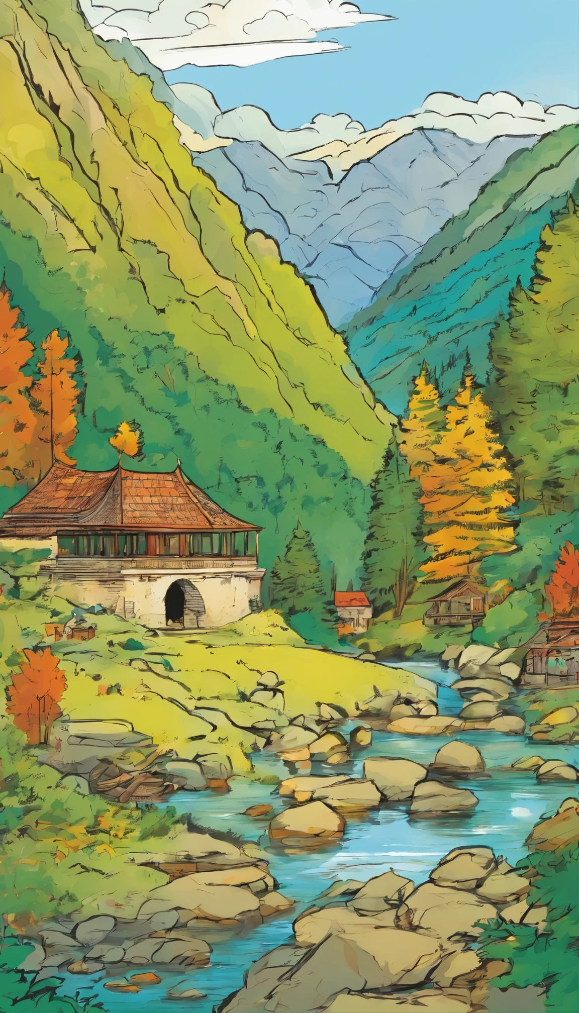 pictures of Romanian landscapes.