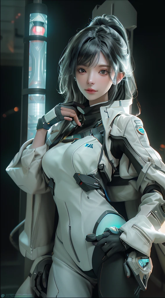 ((best quality)), ((masterpiece)), (detailed:1.4), 3D, Image of a beautiful cyberpunk woman,HDR (High Dynamic Range),Ray Tracing,NVIDIA RTX,Super Resolution,Unreal 5,Subsurface scattering,PBR Textures,Post-Processing,Anisotropic filtering,Depth of Field,Maximum clarity and clarity,Multi-layered textures,Albedo and specular reflectograms,Surface shading,Accurate simulation of the interaction between light and material,Perfect proportions,Octane Rendering,Two-color lighting,Large aperture,Low ISO,White Balance,Rule of Thirds,8K Native,