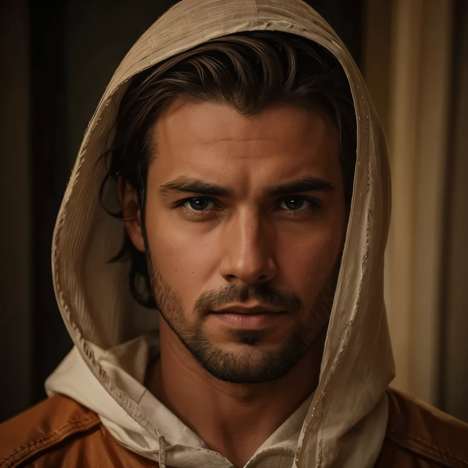 Melhore bastante a qualidade da imagem deste homem, high level of detail, qualidade foto 4k