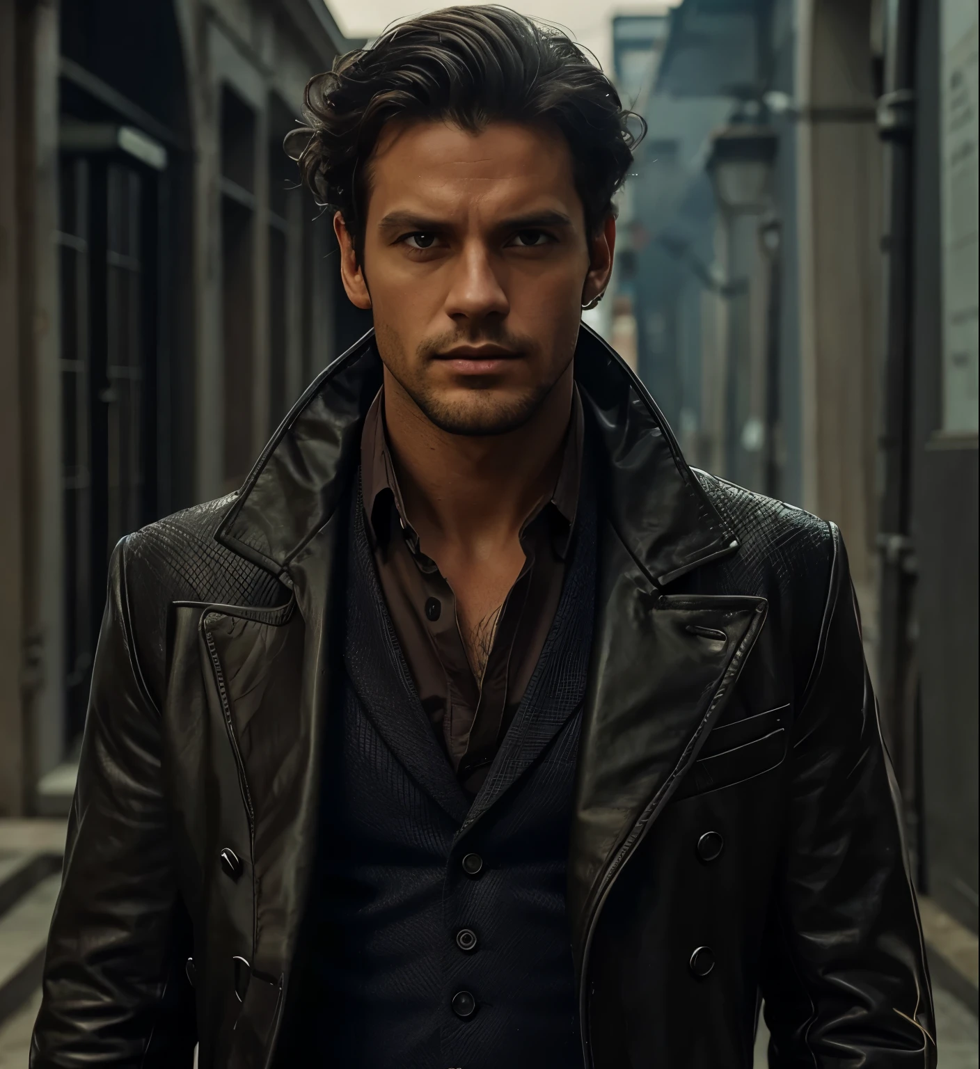 Melhore a qualidade na imagem deste homem