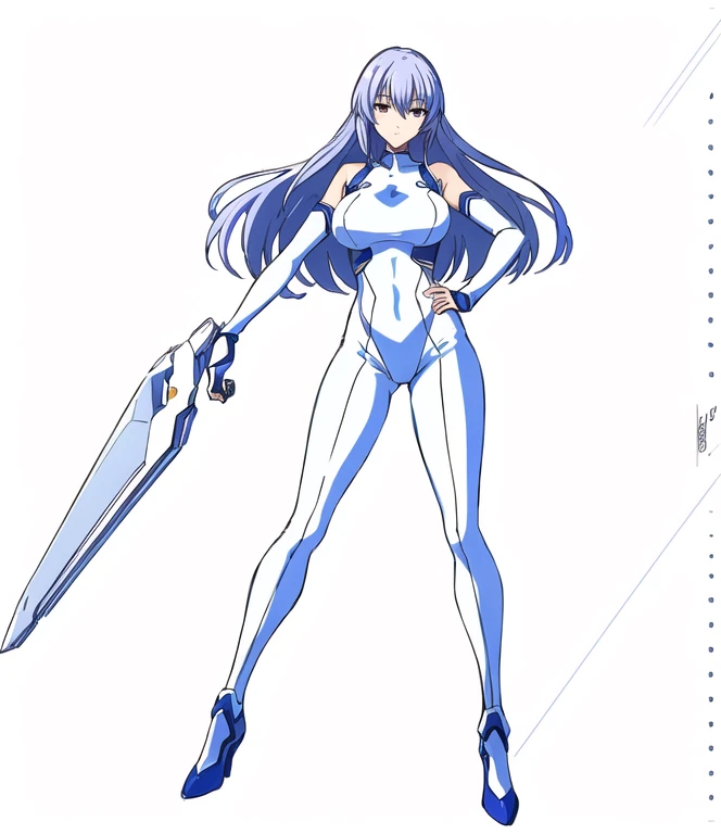 a drawing of a woman in a bodysuit with her hands on her hips, hands behind her body pose!, clean anime outlines, pudica pose gesture, sketchy artstyle, anime pose, thick outline, cell shaded adult animation, neutral pose, fully body pose, 3 / 4 pose, villain pose, anime sketch, rough sketch, clear outfit design, old sketch